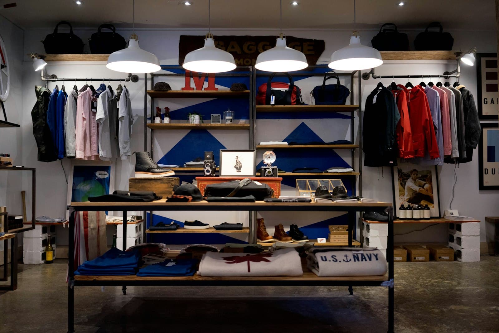 Independent business owner's retail storefront
